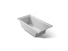 KOHLER K-1121-L Underscore 60" x 30" alcove bath, left drain, ice grey
