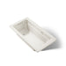 KOHLER K-1122-GHW Archer 60" x 32" drop-in Heated BubbleMassage air bath with Bask heated surface, biscuit