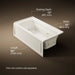 KOHLER K-1122-XGHRA Archer 60" x 32" alcove Heated BubbleMassage air bath and whirlpool, right drain, biscuit - view 5