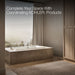 KOHLER K-1123-W1 Archer 60" x 32" drop-in bath with Bask heated surface, biscuit - view 4