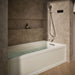 KOHLER K-1124-GHRA Archer 72" x 36" alcove Heated BubbleMassage air bath, right drain, biscuit - view 4