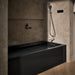 KOHLER K-1124-GHRA Archer 72" x 36" alcove Heated BubbleMassage air bath, right drain, black black - view 3
