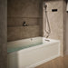 KOHLER K-1124-GHRAW Archer 72" x 36" alcove Heated BubbleMassage air bath with Bask heated surface, right drain, biscuit...