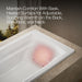KOHLER K-1124-W1 Archer 72" x 36" drop-in whirlpool bath with Bask heated surface, white - view 5