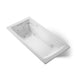 KOHLER K-1124-XHGH Archer 72" x 36" drop-in Heated BubbleMassage air bath and whirlpool, ice grey