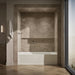 KOHLER K-1125-LAW Archer 72" x 36" alcove bath with Bask heated surface, left drain, biscuit - view 5