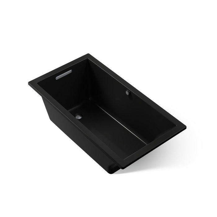 KOHLER K-1130-W1 Underscore 60" x 32" drop-in bath with Bask heated surface