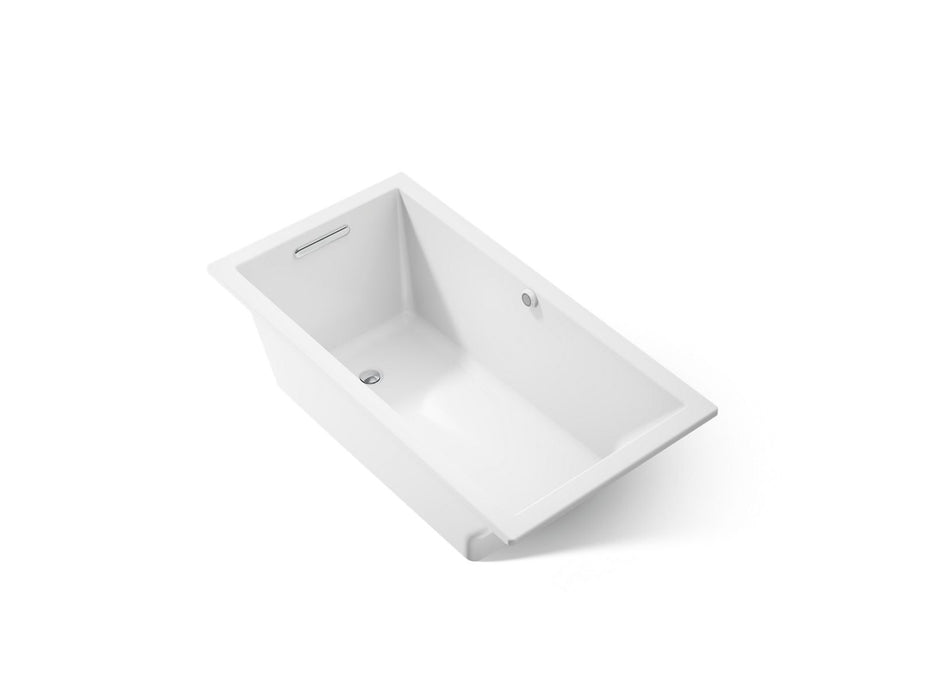 KOHLER K-1130-W1 Underscore 60" x 32" drop-in bath with Bask heated surface