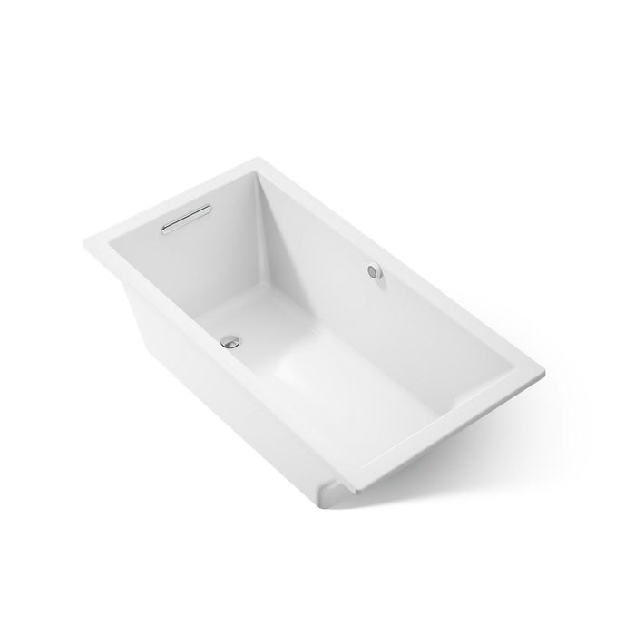 KOHLER K-1130-W1 Underscore 60" x 32" drop-in bath with Bask heated surface