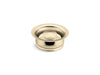 KOHLER K-11352 Disposal flange with stopper, vibrant french gold