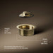 3/4 view of product with dimensions