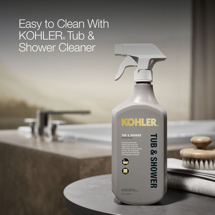 KOHLER K-1136 Underscore 66" x 36" drop-in bath, white - view 4
