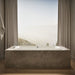 KOHLER K-1136-W1 Underscore 66" x 36" drop-in bath with Bask heated surface, biscuit - view 5