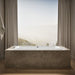 KOHLER K-1136-W1 Underscore 66" x 36" drop-in bath with Bask heated surface, white - view 5