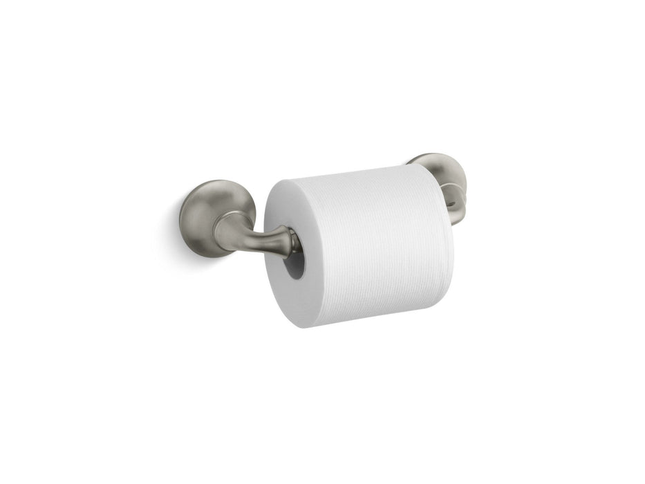 KOHLER K-11374 Forté Toilet paper holder, vibrant brushed nickel