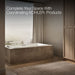 KOHLER K-1137 Underscore 72" x 42" drop-in bath, biscuit - view 2