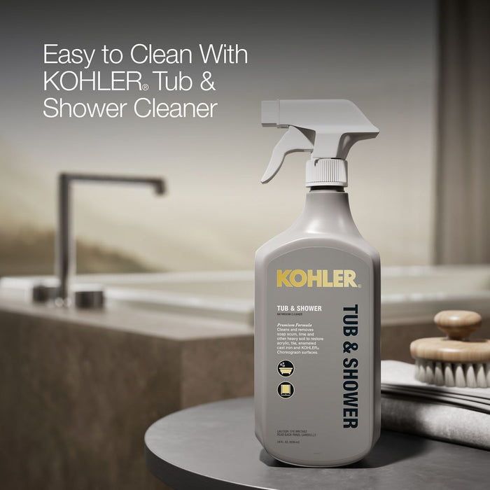 KOHLER K-1137 Underscore 72" x 42" drop-in bath, biscuit - view 4