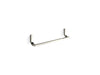 KOHLER K-11580 Loure 18" towel bar, vibrant polished nickel