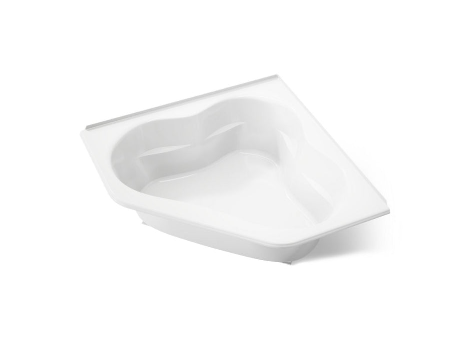 KOHLER K-1161-F Tercet 60" x 60" corner bath, white