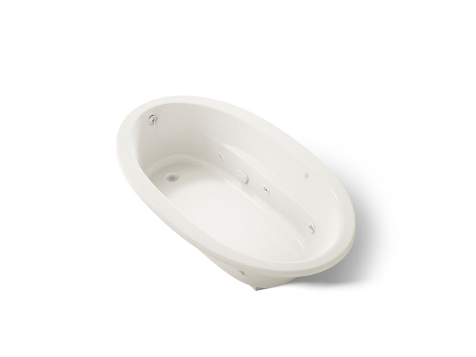 KOHLER K-1164-CB Sunward 72" x 42" drop-in whirlpool bath, biscuit