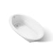 KOHLER K-1165 Sunward 72" x 42" drop-in bath, white
