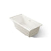 KOHLER K-1167-GHRW Underscore 60" x 30" alcove Heated BubbleMassage air bath with Bask, right drain, biscuit