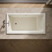 KOHLER K-1168-GH Underscore 60" x 32" drop-in Heated BubbleMassage air bath, biscuit - view 5