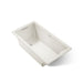 KOHLER K-1168-GHW Underscore 60" x 32" drop-in Heated BubbleMassage air bath with Bask heated surface, biscuit