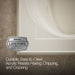 KOHLER K-1170-JHE Memoirs 66" x 42" drop-in whirlpool bath, biscuit - view 5