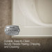 KOHLER K-1170-JHN Memoirs 66" x 42" drop-in whirlpool bath, biscuit - view 5