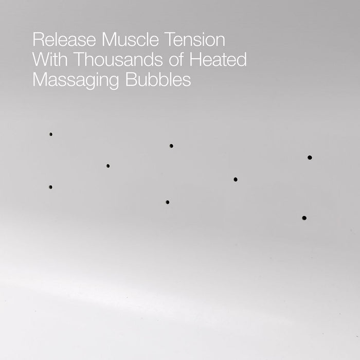 KOHLER K-1173-GHW Underscore 66" x 36" drop-in Heated BubbleMassage air bath, white - view 3