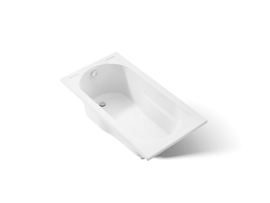 KOHLER K-1184 Devonshire 60" x 32" drop-in bath, white