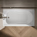 KOHLER K-1184-LA Devonshire 60" x 32" alcove bath, left drain, white - view 5