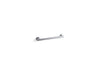 KOHLER K-11892 Purist 18" grab bar, polished stainless