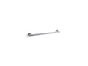 KOHLER K-11893 Purist 24" grab bar, polished stainless