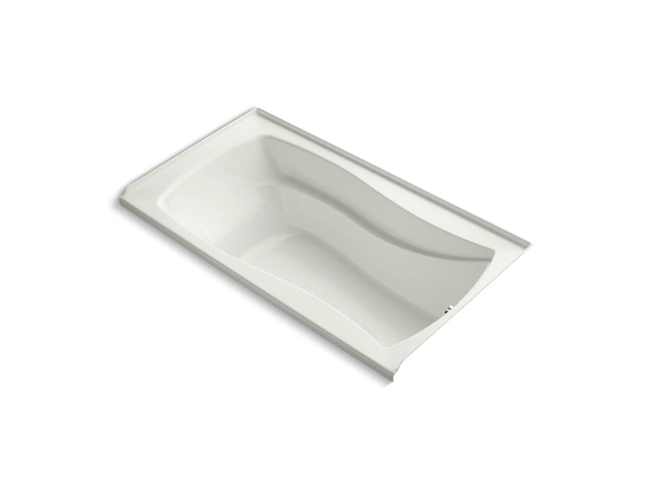 KOHLER K-1229-RW Mariposa 66" x 36" alcove bath with Bask heated surface, right drain, dune