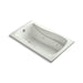 KOHLER K-1239-HB Mariposa 60" x 36" drop-in heated whirlpool bath, dune