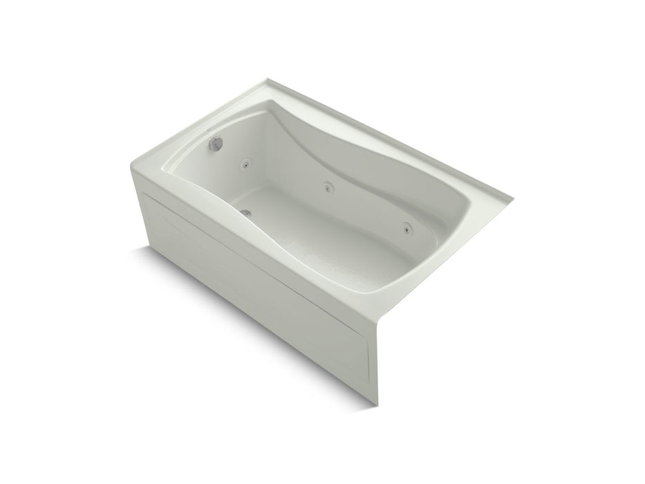 KOHLER K-1239-HL Mariposa 60" x 36" alcove heated whirlpool, left drain, dune