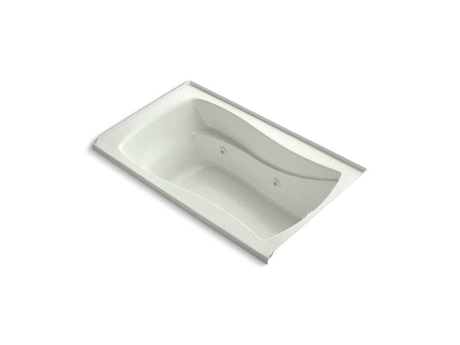 KOHLER K-1239-RH Mariposa 60" x 36" alcove heated whirlpool, right drain and heater, dune