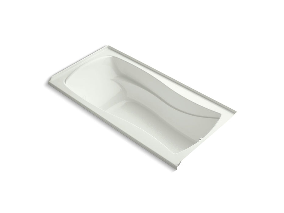 KOHLER K-1257-GHRW Mariposa 72" x 36" alcove Heated BubbleMassage air bath with Bask heated surface, right drain, dune