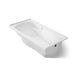 KOHLER K-1257-GHRW Mariposa 72" x 36" alcove Heated BubbleMassage air bath with Bask heated surface, right drain, white