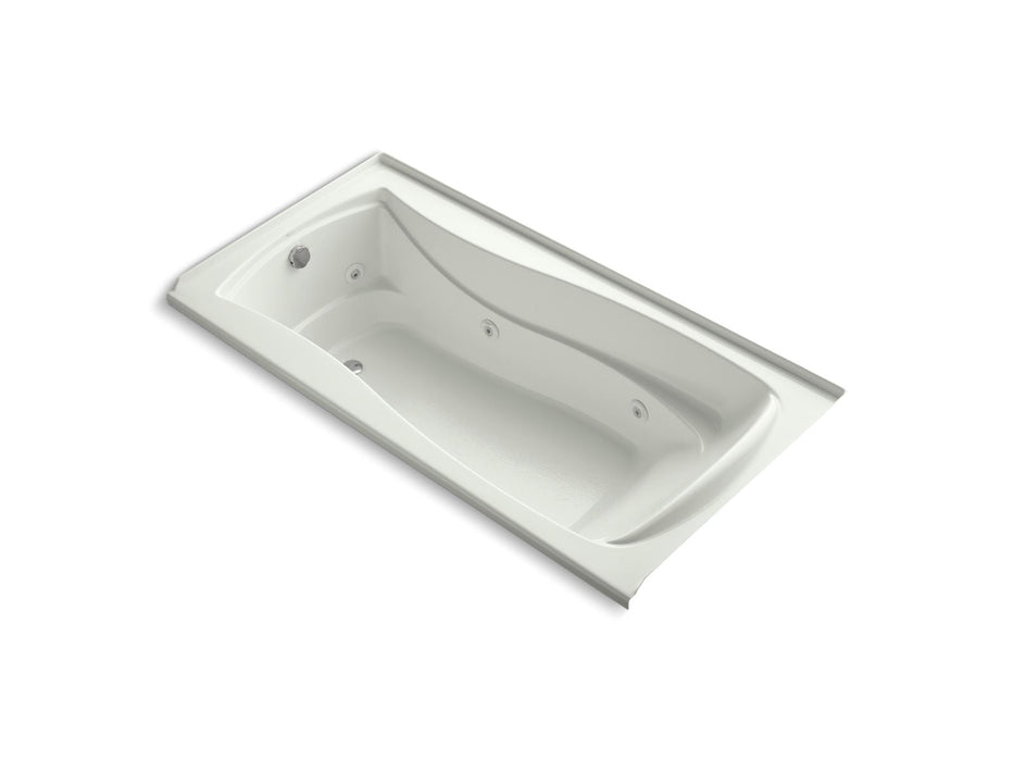 KOHLER K-1257-LH Mariposa 72" x 36" alcove heated whirlpool bath, left drain, dune