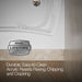 KOHLER K-1257-R Mariposa 72" x 36" alcove whirlpool bath, right drain, white - view 5
