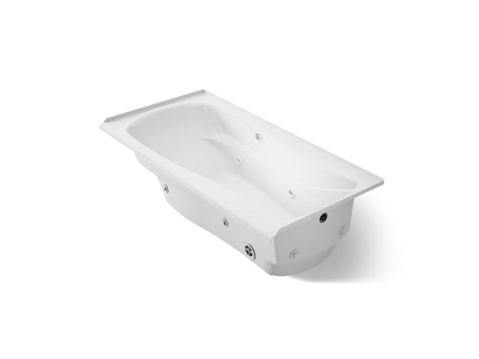 KOHLER K-1257-RH Mariposa 72" x 36" alcove heated whirlpool bath, right drain