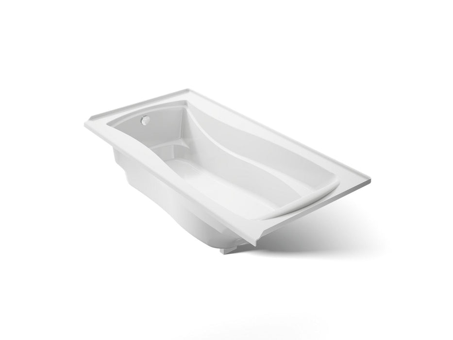KOHLER K-1259-L Mariposa 72" x 36" alcove bath, left drain, white
