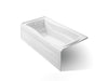 KOHLER K-1259-LA Mariposa 72" x 36" alcove bath, left drain, white