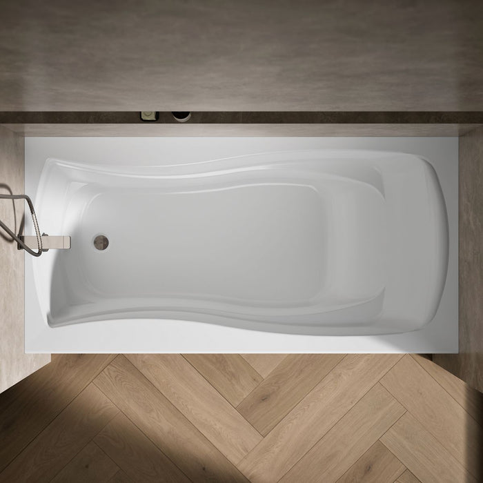 KOHLER K-1259-LA Mariposa 72" x 36" alcove bath, left drain, white - view 5