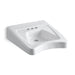KOHLER K-12636-0 K-12636 Morningside 20" x 27" Mounted/concealed Arm Carrier Wheelchair Bathroom Sink with 4" Centerset...