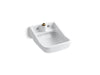 KOHLER K-12867-0 K-12867 Camerton 25" Wall-mount Blow-out Service Sink, white
