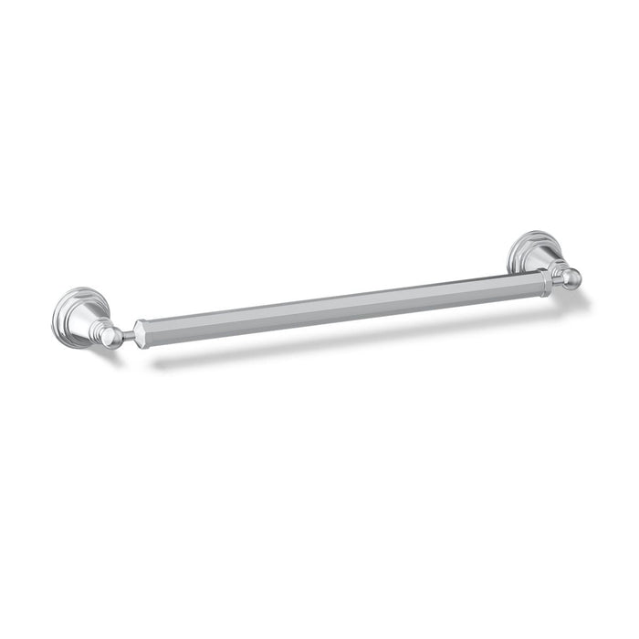 KOHLER K-13108 Pinstripe 18" towel bar, polished chrome - view 5